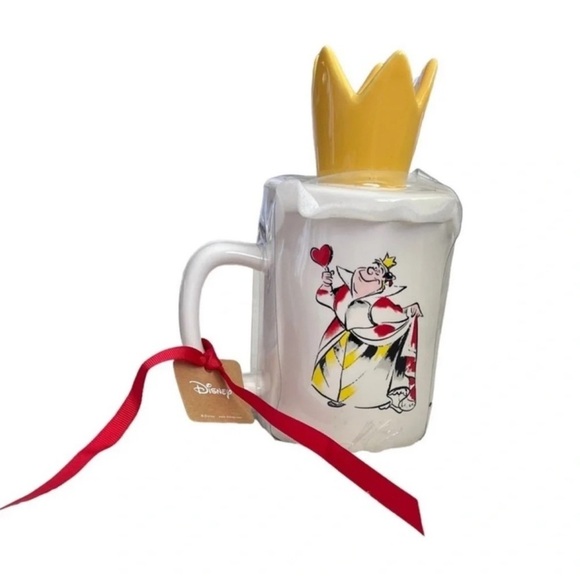 Rae Dunn Disney Oueen Of Hearts Mug Topper - Picture 2 of 9